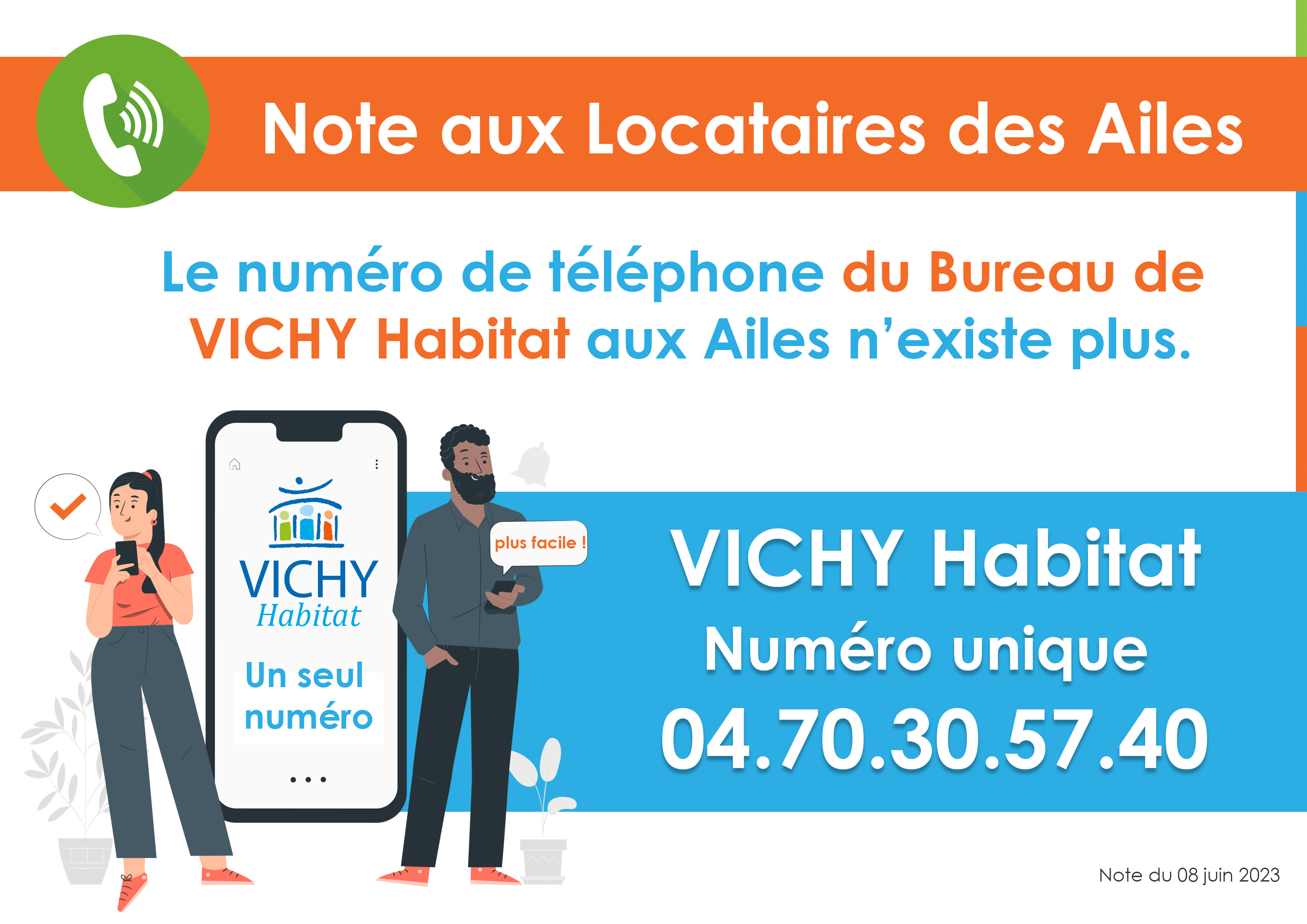 VICHY Habitat Numéro Unique 